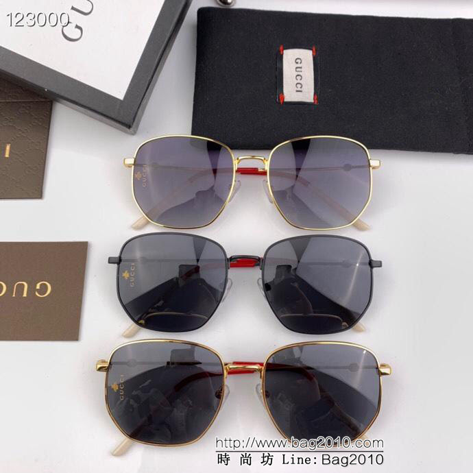 GUCCI古馳 2019新款 古奇小蜜蜂系列 女士情侶款 偏光太陽鏡 8806  lly1247